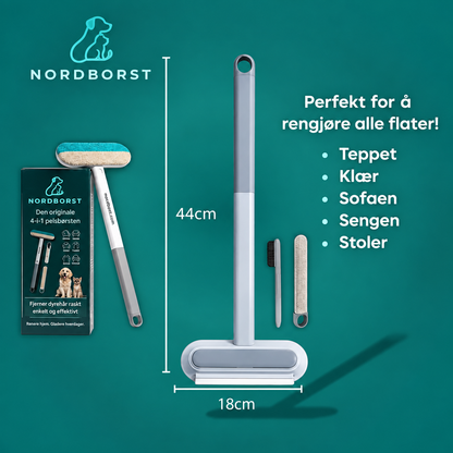 Nordborst™ – Den originale multifunksjonelle pelsfjerneren